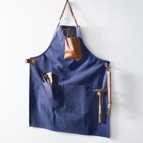 Navy Canvas Utility Apron