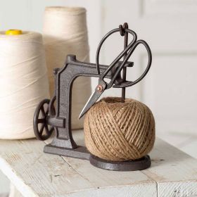 Sewing Machine Twine Holder with Scissors