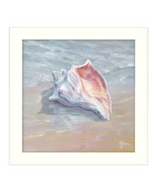 "Whelk" by Artisan Georgia Janisse, Ready to Hang Framed Print, White Frame