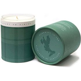 Isle of Skye Candle Co. Bog Myrtle & Fresh Mint Scented 45h Natural Soy Wax Large Candle Made in Scotland