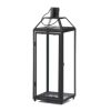 Midtown Large Black Lantern