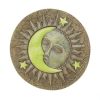 Radiant Sun and Moon Glow-in-the-Dark Garden Stepping Stone